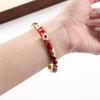 Traditional Vintage Cloisonne Bangle Enamel Women's Hand Bracelet Flower Bangle Jewelry Gifts