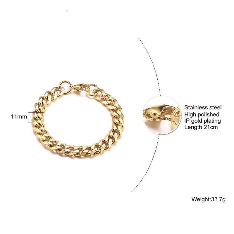Classic Thin Cuban Chain Bracelets for Men Women,Stainless Steel Chunky Curb Chain Wristband,Classic Metal Jewelry Gift