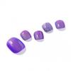 Uuuuu Gel Pedi Purple