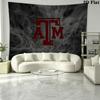 Texas A&M Wall Tapestry Aesthetic Wall Hanging Printed Fabric Blanket Decorative Tapestries for Bedroom Living Room Home Decor