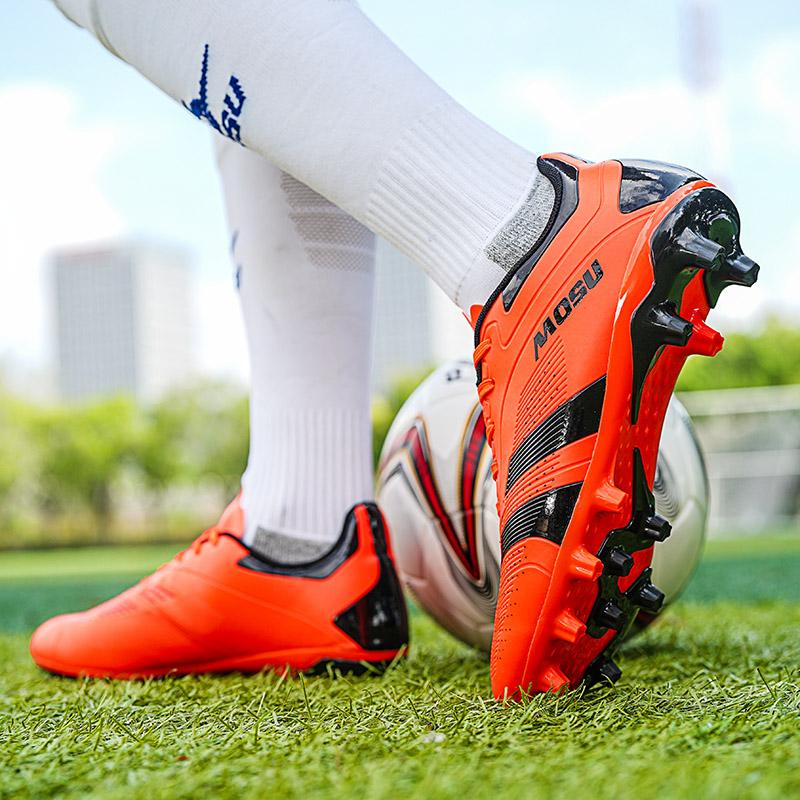 35-45 Unisex Football Boots Student Large Size Football Boots AG Artificial Lawn Training Football Shoes For Boys