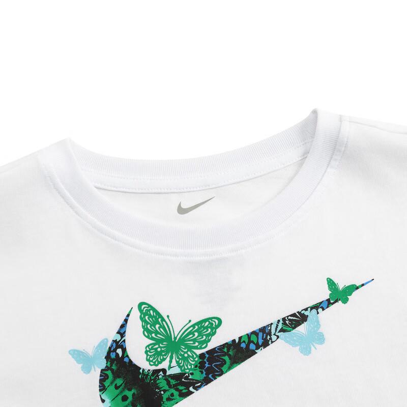 Nike Girls' Butterfly Print Short-Sleeve T-Shirt