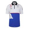 Mens Zip Neck Regular Polo Shirt