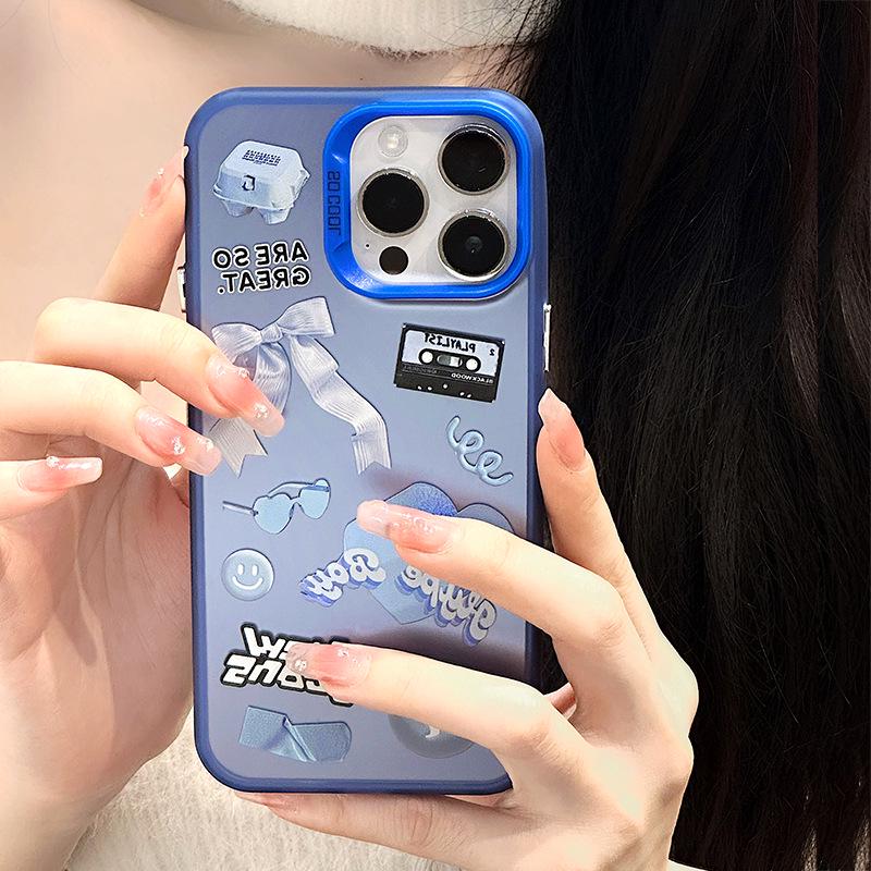Apple iPhone 14 Pro Max Frosted Laser Case, Compatible with iPhone 14/13/12 Pro Max