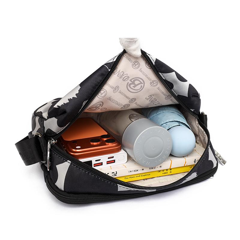 Sunflower Crossbody Bag Women's Multi-Layer Large Capacity Shoulder Bag
