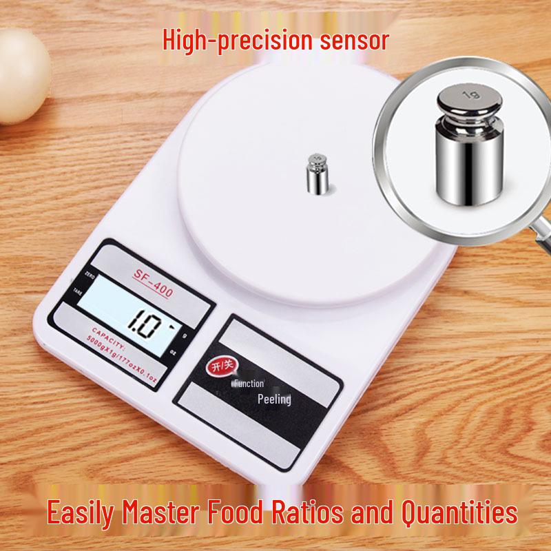 SF400 Kitchen Scale: Precise 1g Accuracy for Baking & Cooking