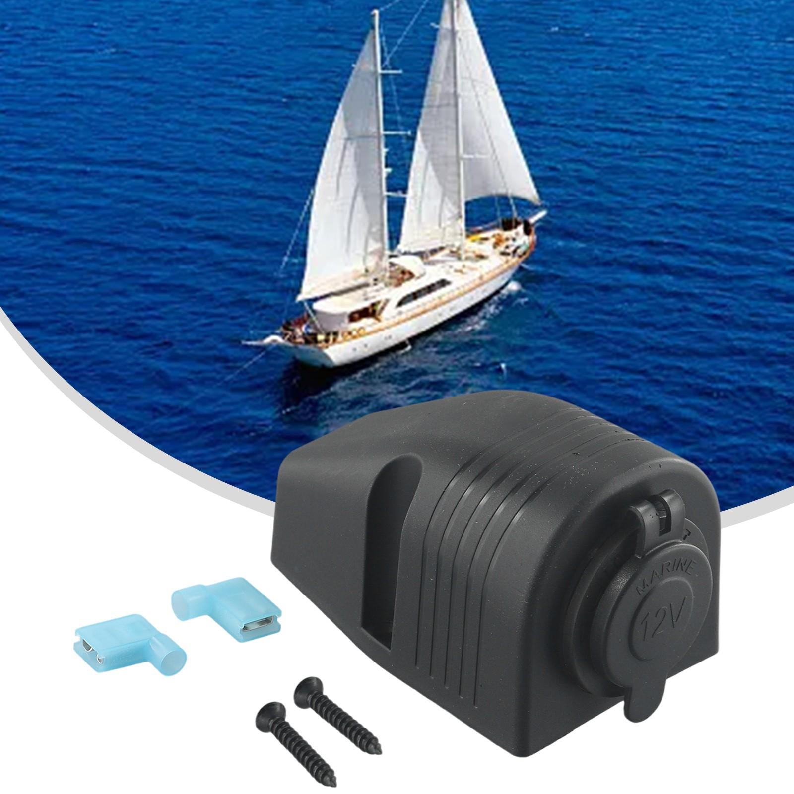 

Пластиковая розетка 12 В для лодок, автомобилей с защитой от перегрева