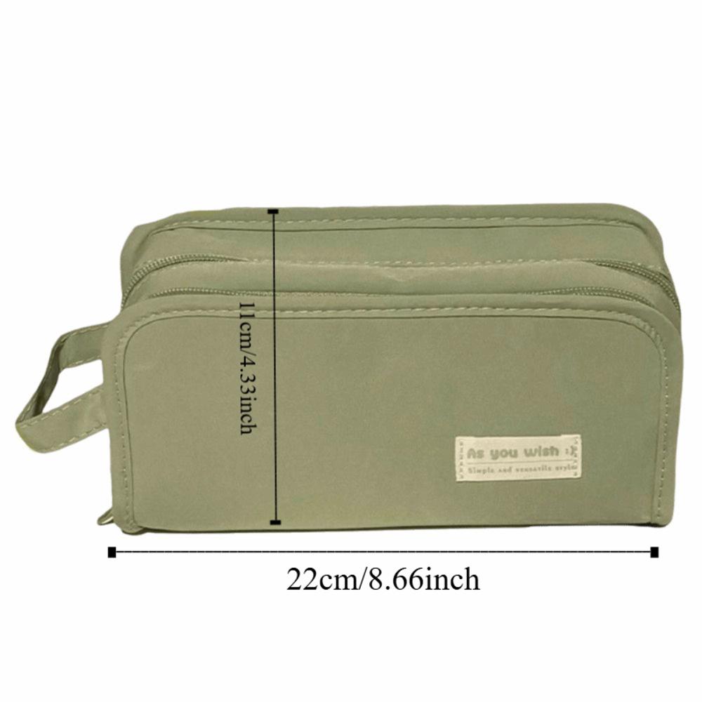 Double Layered Stationery Organizer Five Layers Storage Bag Classified Storage Pen Case  Teen Girl