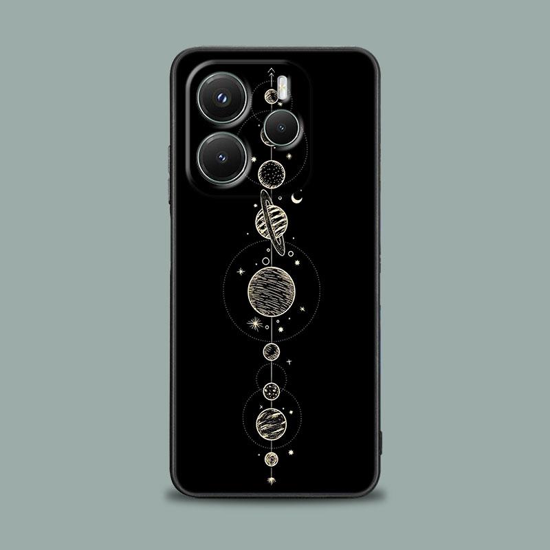 Handyhülle für Xiaomi Redmi 15C 14C 12C 13C Redmi Note 15 14 13 12 11 10 Pro Plus 12S Hülle Sonne Mond Tarotkarte Astrologie Magie