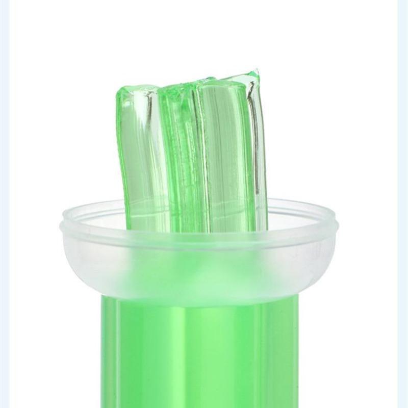 1ks kreativní stříkačka na toaletní mísu s vůní barevného květu, vonný gel citron pomeranč, růže