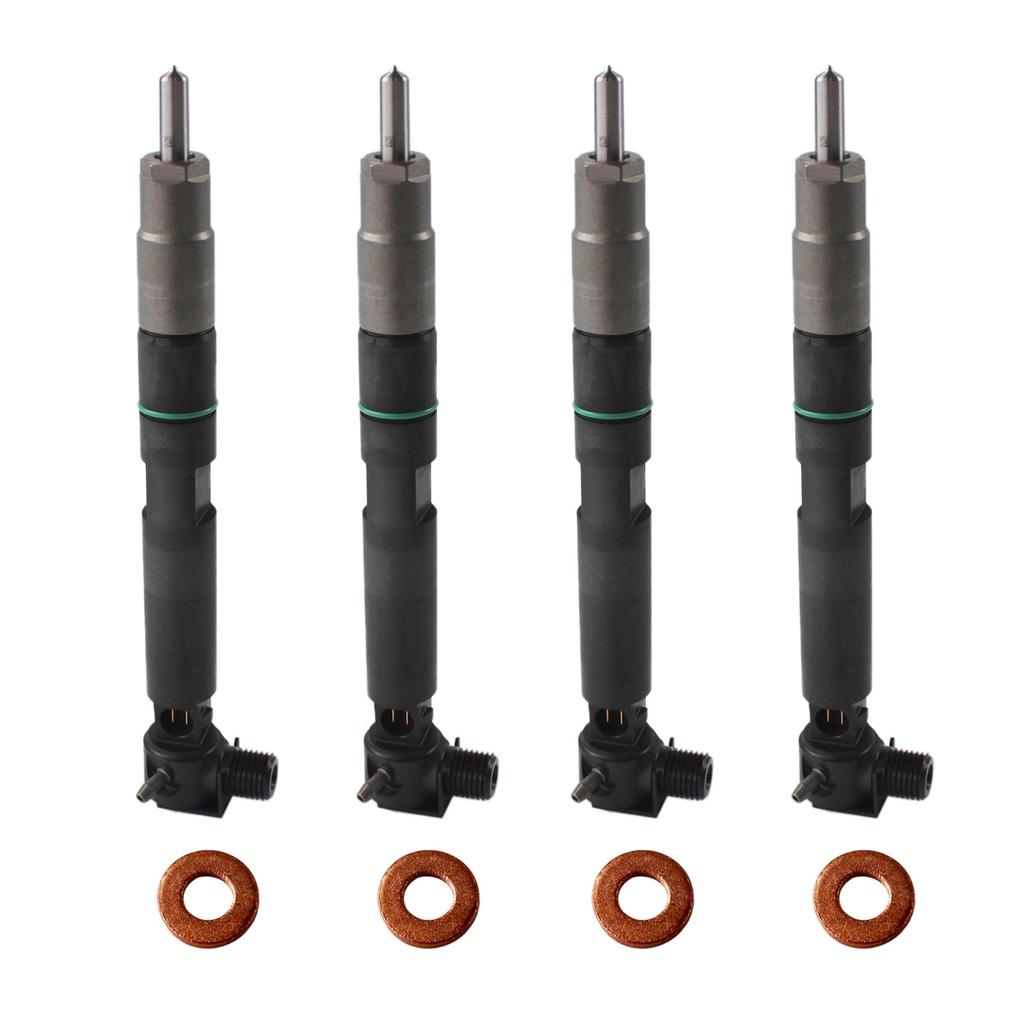 4 Injectors For B1obcat D24 400903-00074D For D1oosan Delphi 7275454 28337917
