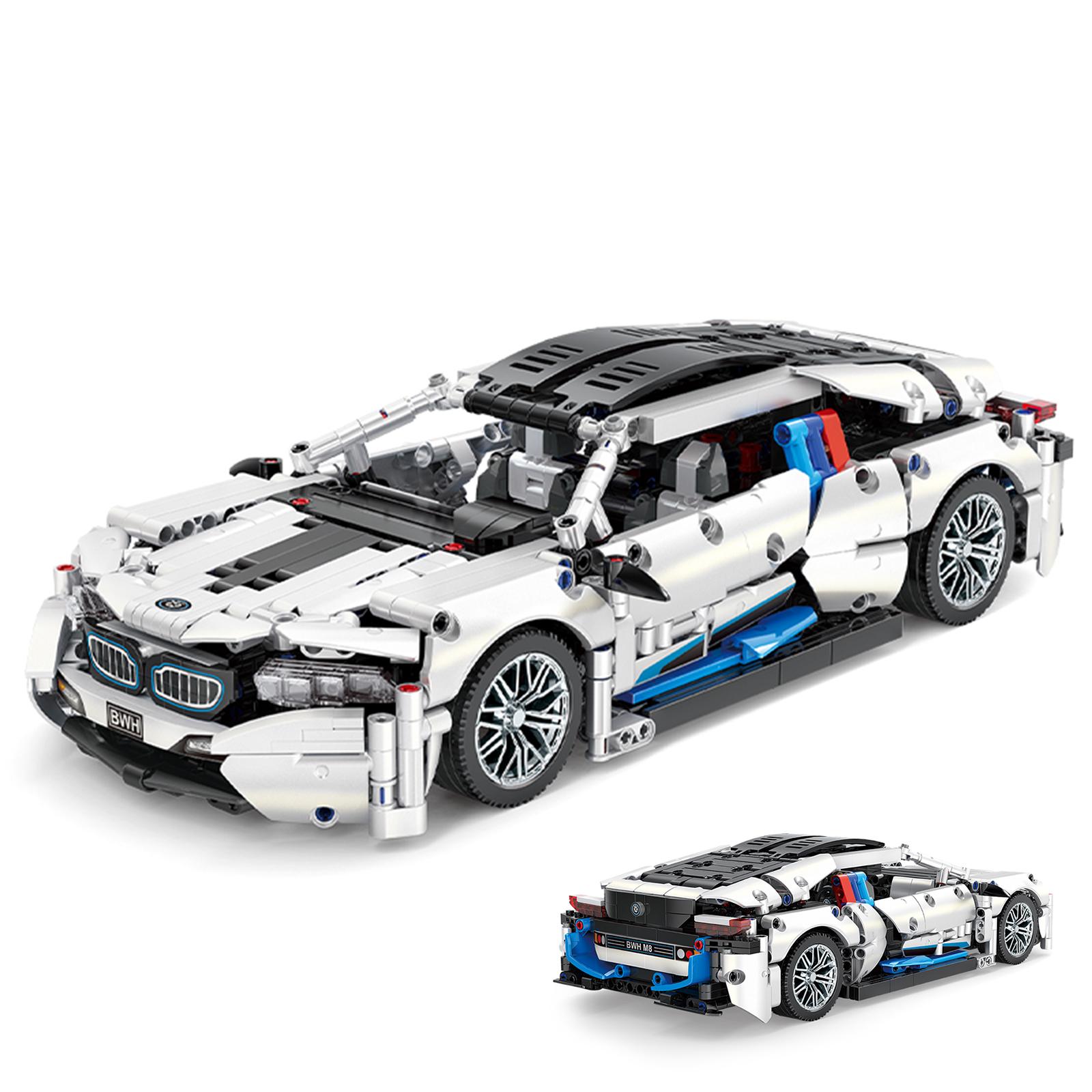 

2025 Новый 1:Конструктор технической гоночной машины масштаба 1:14 - 1208 деталей, набор для сборки модели для мальчиков и взрослых, коллекционный подарок на день рождения nobox