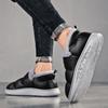 Mode Plateau Schuhe Haus Runde Zehe Slipper Wasserdicht Bequem Leicht Outdoor Warmhalten Trendig Alleskombinierbar Neu Plus Samt