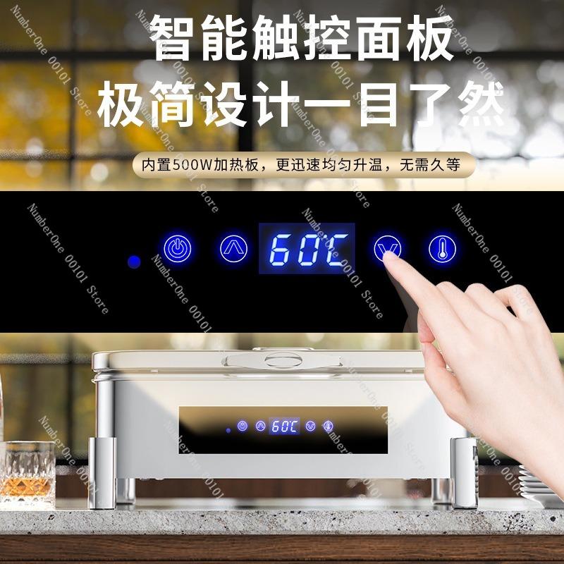 304 Stainless Steel CNC Hydraulic Buffet Stove, Electric Heat Preservation Stove for Commercial Use, Hotel Buffet Heating System