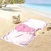 Barbapapa Art Print Beach Towel, Large Soft Quick Dry Towel for Beach Camping Swimming
