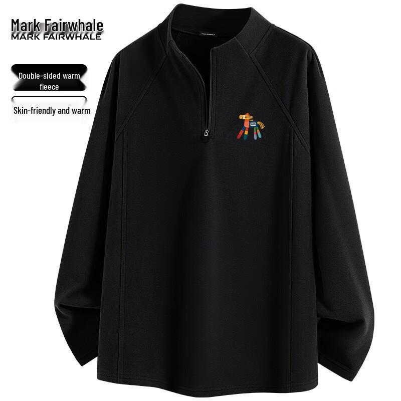 Mark Fairwhale Men s Fleece Half-Zip Base Layer Shirt XL