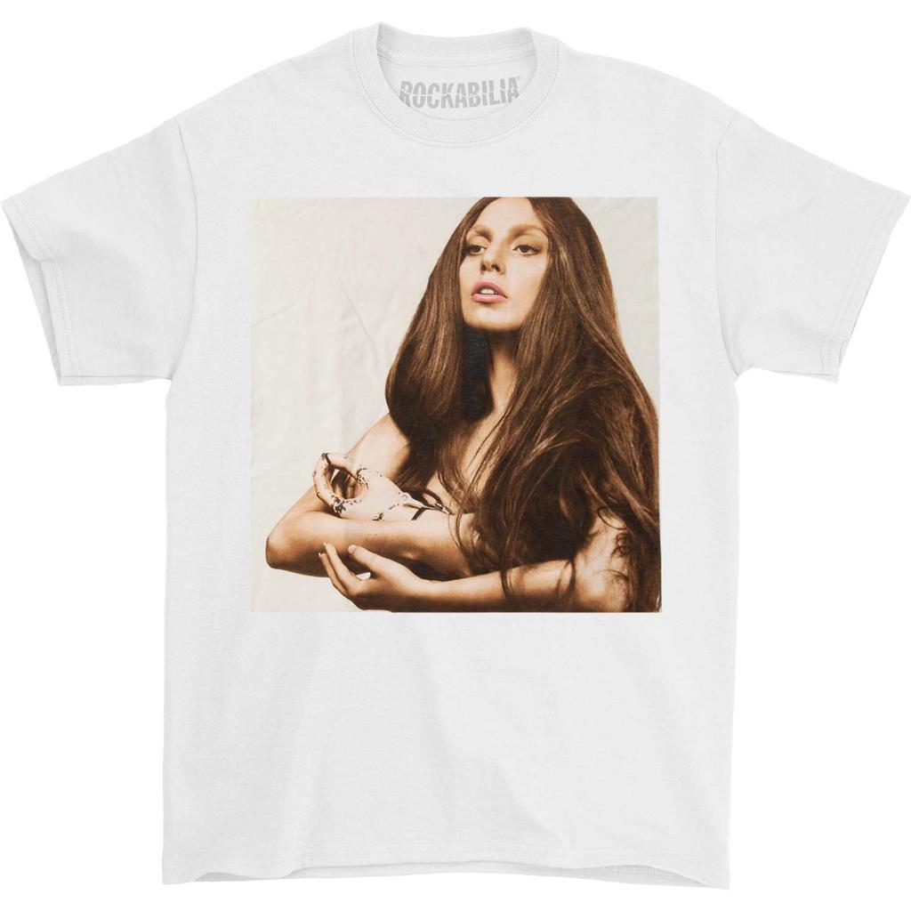 100% Cotton Vintage Lady Gaga Mayhem T Shirt Fashion Aesthetic T-Shirt Unisex High Quality Retro Mineral Wash Tees