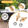 Grill Adjustable Door Pin Kits Replacement Practical BBQ Supplies Parts Hinge Bolts and Nuts
