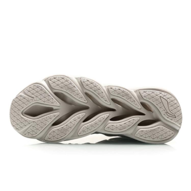 Li Ning Curved ACE Non slip Lightweight Low top Running Shoes Men's Ecru ARHP259-2