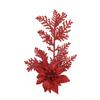 Handcraft Pine Leaves Christmas Flowers Hanging Xmas Decorative Flowers  Party Supplies