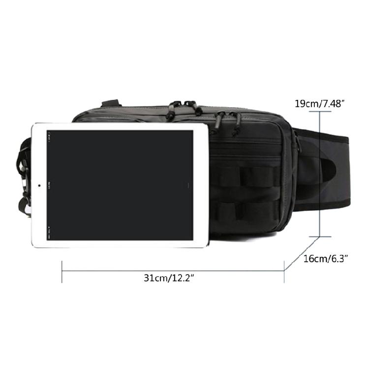 Crossbody Bags Lures Bag Waterproof Large Capacity Fishing Tackles Waist Bags