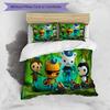 3pcs The Octonauts1 pattern bedding set duvet cover set includes duvet cover &pillowcases, perfect all season bedroom decoration & gift