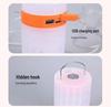 LED Camping Lantern Tent Light & Atmosphere Glow Strip with Measuring Tape Spotlight.