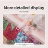 Waterproof Flower Quilt Storage Bag Large Capacity Moving Packing Bag  Home Organization