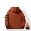 Men's Cotton Thickened Bread Clothing Youth Fashion Hooded Casual Jacket