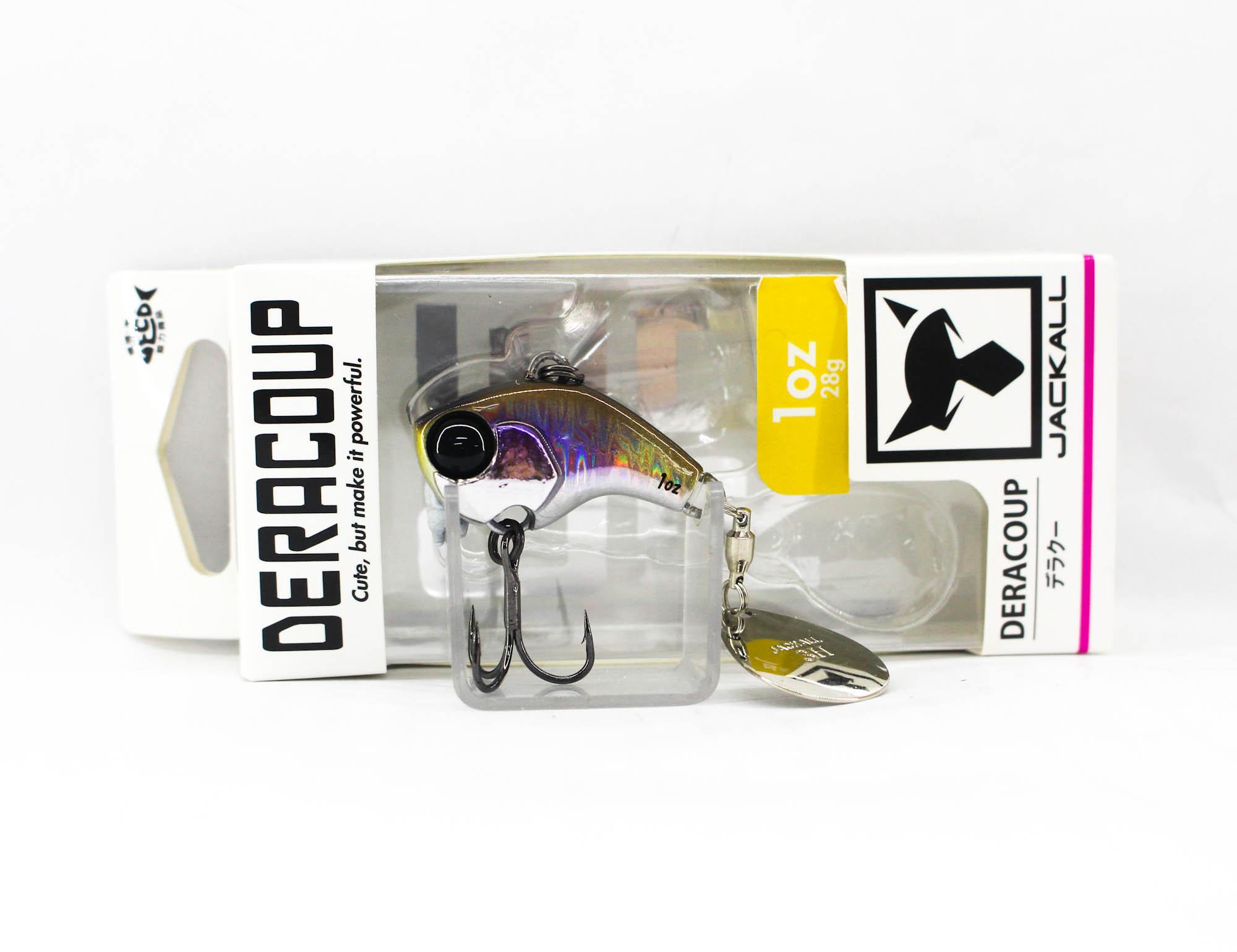 Jackall Deracoup 1 унция Воблер с вращающимся хвостом, тонущий, Clear Up Wakasagi (6086)