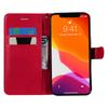 Suitable for iPhone13 Pro Max mobile phone leather case 13mini solid color card wallet holder protective case