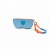 New Heart-Shaped Silicone Eyeglass Storage Bag Fashionable Travel Portable Sunglasses Protective Coverstorage Bag Silicone Bag