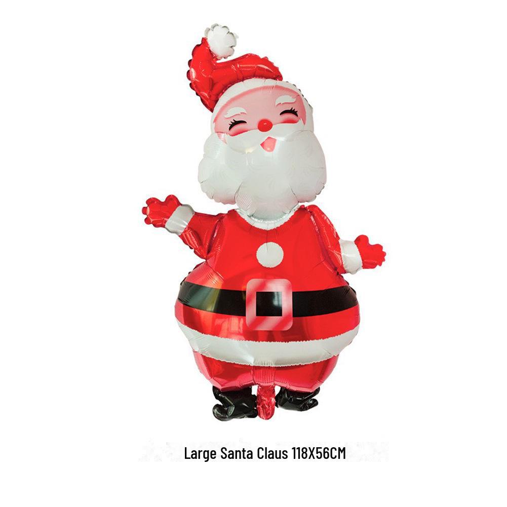 Christmas Tree Snowflake Aluminum Film Balloons for Party Decoration