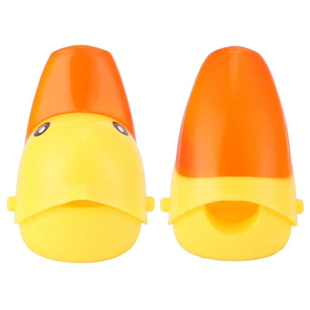 Lovely Cartoon Faucet Extender Water Nozzle Extender for Baby Kid Hand Washing SuppliesYellow