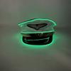 Boost Party Vibe Glowing Party Cap Adjustable Luminous Air Force Hat  Fancy Dress