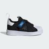 adidas Originals SST 360 3.0 Comfortable Shock Absorbing Durable Low Top Walking Shoes Baby Shoes Black White IE8199
