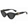 MoSchino Grey Cat Eye LadieS SunglaSSeS MoS142 S 0807 Ir 51