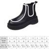 2026 Autumn Winter New Platform Thick-soled Chelsea Short Boots Smoke Tube Boots Motorcycle Boots Thick Heel Boots Women