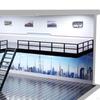 1/64 1/36 1/32 Car Diorama Scene with Lighted Storage for Diecast Collection
