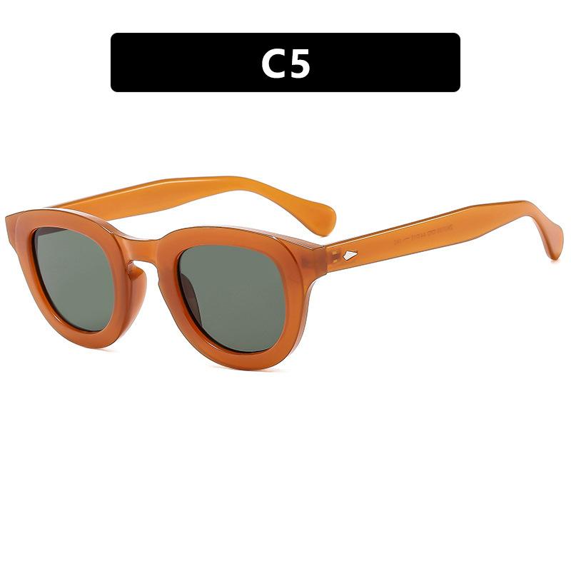 Vintage Women Sunglasses Men Luxury Brand Designer Glasses High Quality Retro Men Round Eyewear Uv400 Sun Glasses