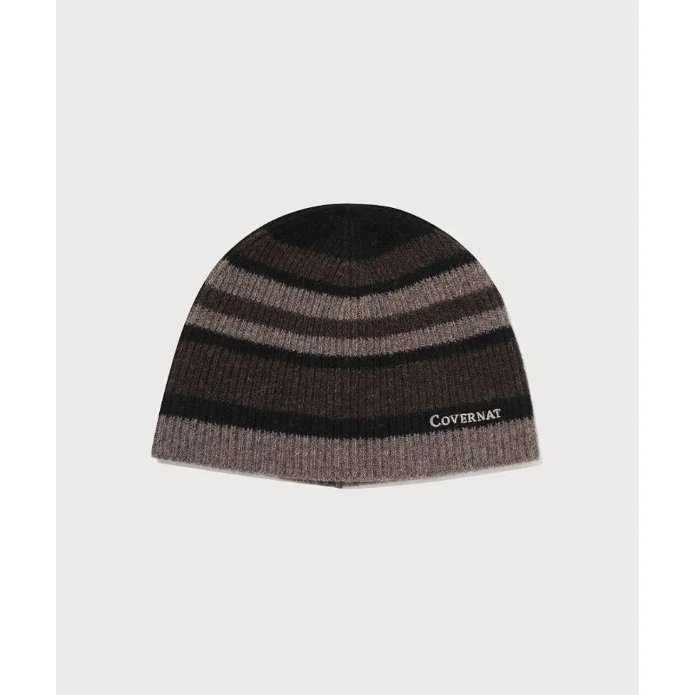 Logo Stripe Beanie B1 CO2504CA11 BK WI 1.CO2504CA11 BK/F
