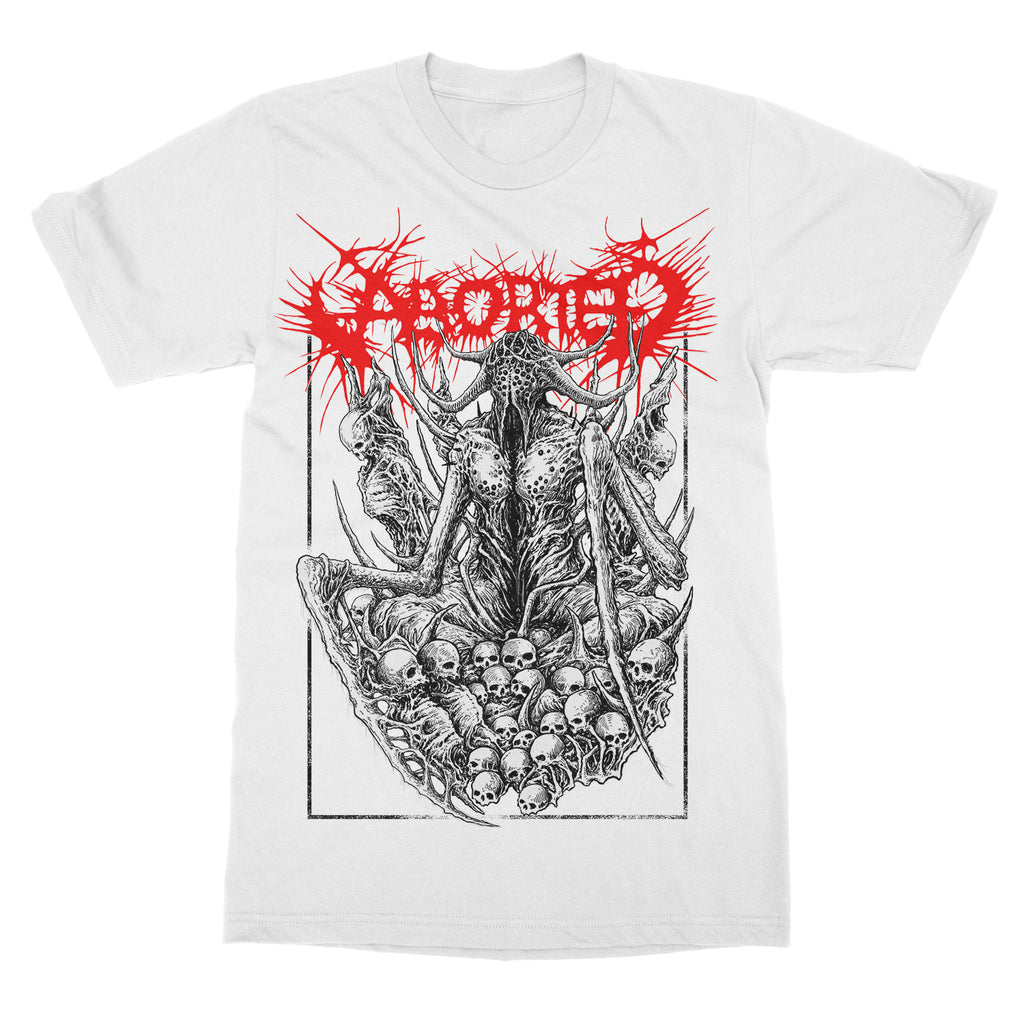 Hot Aborted Band Graphic Cotton Tshirt Unisex Summer Short Sleeve Fashion Brand Tee Luxury Casual Vintage Retro Top