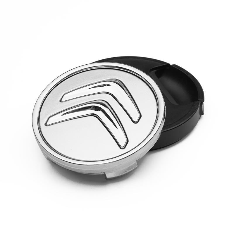 4Pcs 60mm Car Wheel Hub Center Cover Cap For Citroen C5X e-C4 X e-C3 C4 C3 C5 Berlingo C-Elysee C-Crosser C1 C6 C2 AIRCROSS