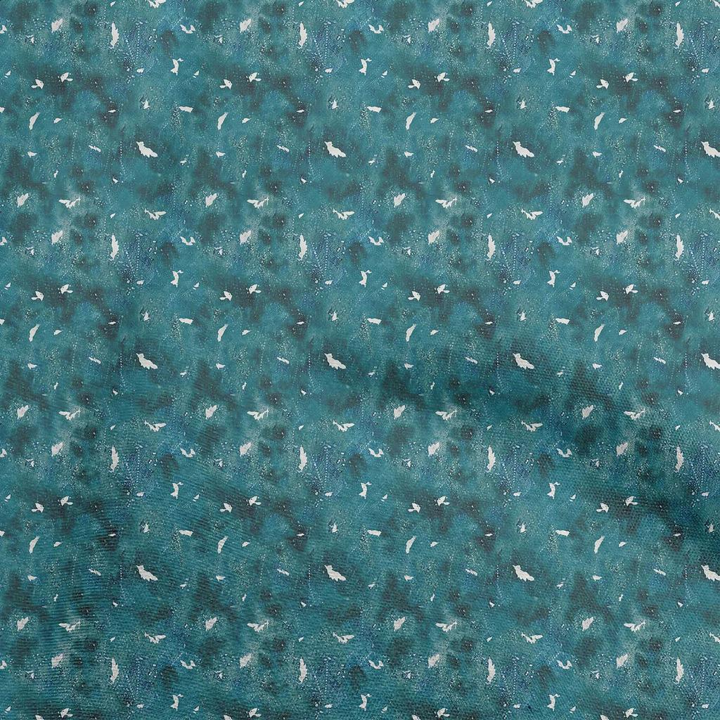 oneOone Cotton Flex Dusty Gray Fabric Tie Dye Quilting Supplies Print Sewing Fabric By The Yard 40 Inch
