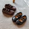 Spring 2026 Retro Carved Low-Cut Princess Shoes for Kids