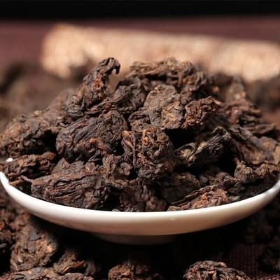 Supreme Aged Golden Bud Lao Cha Tou Pu-erh Loose Tea Ripe Puer Nubs Nugget Tea