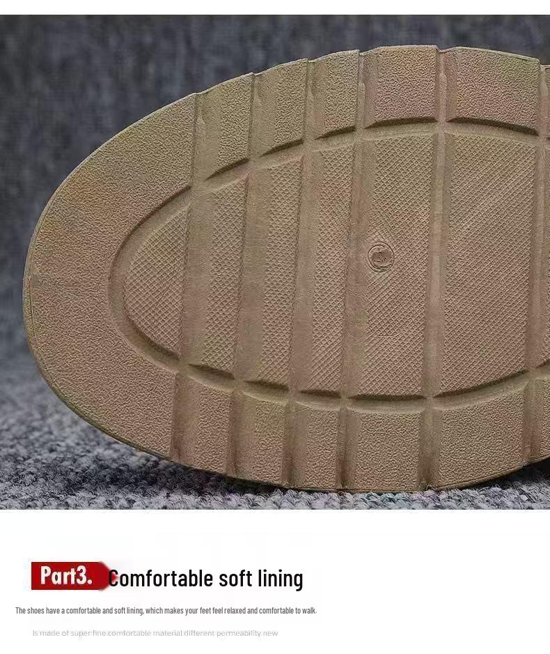 Men's Non-slip Breathable Work Shoes: Wear & Odor-resistant Casual Footwear