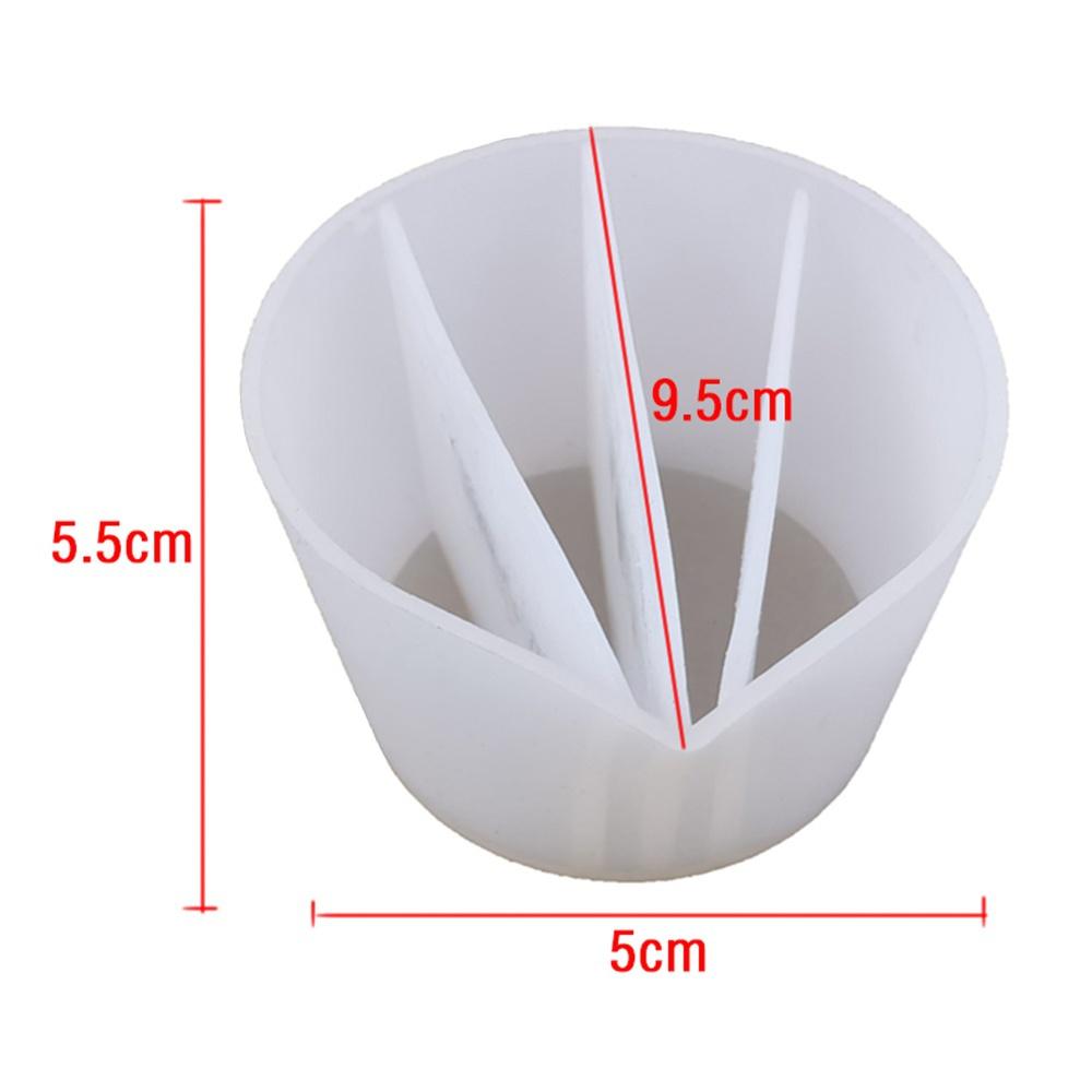 1PC Silikonowe kubki do mieszania żywicy epoksydowej Dystrybucja Miarka DIY Narzędzia z żywicy epoksydowej