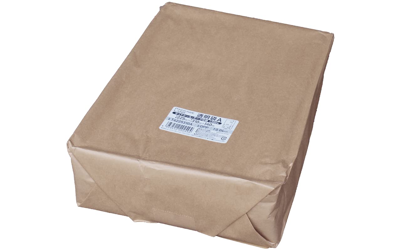 

A4 transparent envelopes sheets micron x 225 x 310 40 antistatic T4225310A [Package Land] 1,000 [OPP40 (thick) + mm/with tape]