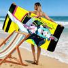 Cyberpunk Edgerunner Print Beach Towel, Large Soft Quick Dry Towel for Beach Camping Swimming